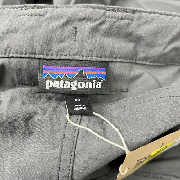 Patagonia Convertible Pants Size 40 Mens Quandary Forge Grey $129 - Picture 10 of 12